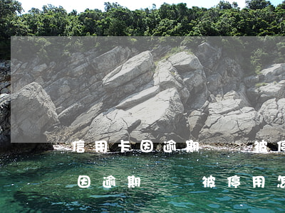 信用卡因逾期風險被停用怎么解除-信用卡因逾期風險被停用怎么解除限制