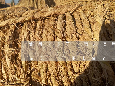 信用卡多了一張未使用里面欠了錢(qián)-信用卡多了一張未使用里面欠了錢(qián)怎么辦
