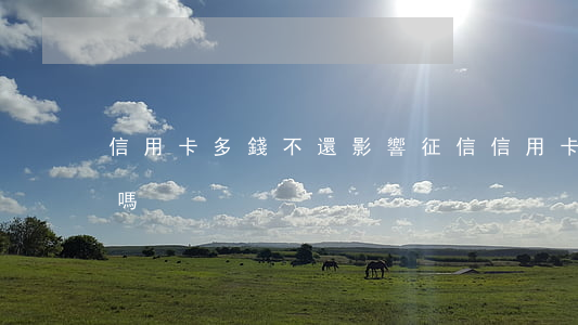 信用卡多錢不還影響征信(信用卡不還上征信嗎)