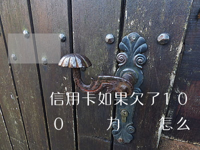 信用卡如果欠了10萬無力償還(欠信用卡10萬無力償還怎么辦)