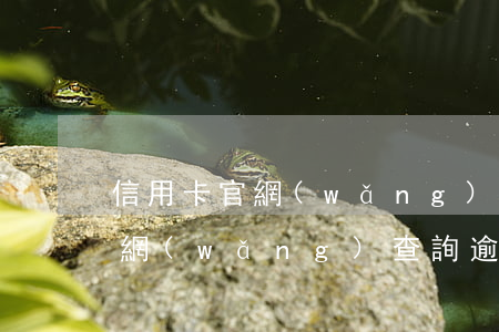信用卡官網(wǎng)查詢逾期 信用卡官網(wǎng)查詢逾期記錄