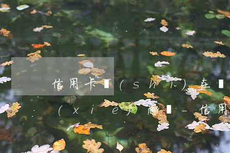 信用卡實(shí)在還不上可以和銀行協(xié)商嗎-信用卡實(shí)在還不上可以和銀行協(xié)商嗎