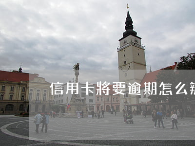 信用卡將要逾期怎么辦(信用卡已逾期怎么辦)