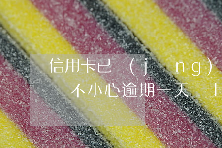 信用卡已經(jīng)逾期一天會上征信嗎(不小心逾期一天會上征信嗎)