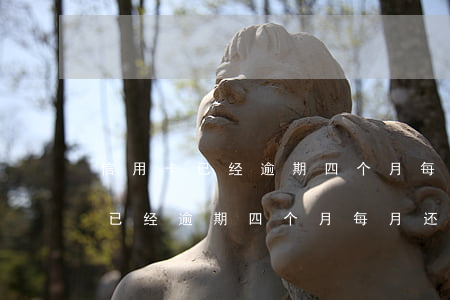 信用卡已经逾期四个月每月还一百-信用卡已经逾期四个月每月还一百多
