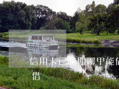 信用卡已逾期哪里能借錢(信用卡逾期了還能借錢嗎)