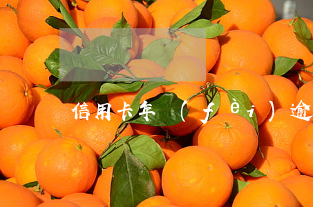 信用卡年費(fèi)逾期利息怎么算