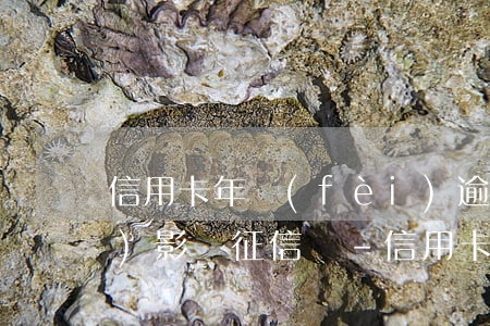 信用卡年費(fèi)逾期多久會(huì)影響征信嗎-信用卡年費(fèi)逾期多久會(huì)影響征信嗎知乎