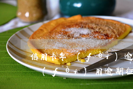 信用卡年費(fèi)逾期怎么樣板辦(年卡費(fèi)用逾期征信處理)
