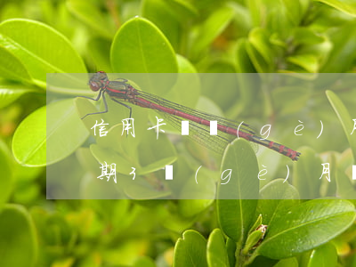 信用卡幾個(gè)月不還就失信(信用卡逾期3個(gè)月沒還)