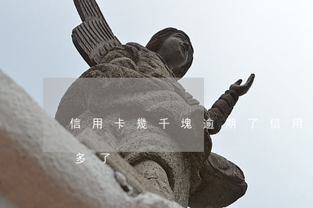 信用卡幾千塊逾期了(信用卡4千多逾期一年多了)