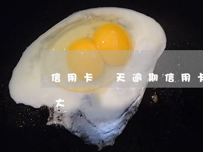 信用卡 幾天 逾期 信用卡幾天逾期對購房影響大嗎