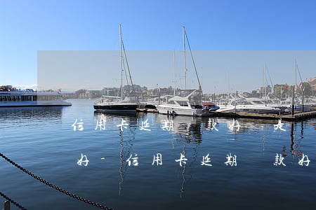 信用卡延期還款好還是協(xié)商還款好-信用卡延期還款好還是協(xié)商還款好呢