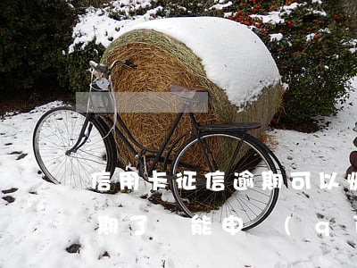 信用卡征信逾期可以恢復(fù)嗎(征信逾期了還能申請(qǐng)信用卡嗎)