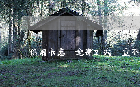 信用卡忘還逾期2次嚴重不(兩次忘還信用卡)