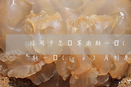 信用卡怎樣算逾期一個(gè)月(信用卡逾期一個(gè)月利息怎么算)