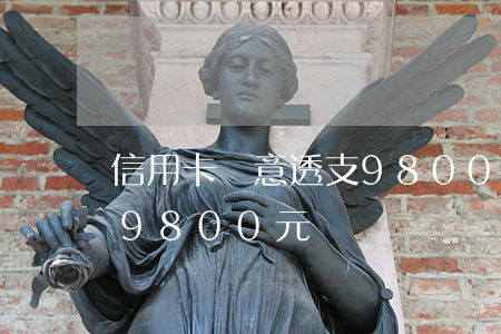 信用卡惡意透支9800元(信用卡惡意透支9800元)