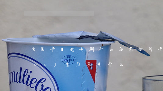 信用卡惡意逾期什么后果(信用卡逾期嚴(yán)重后果是什么)