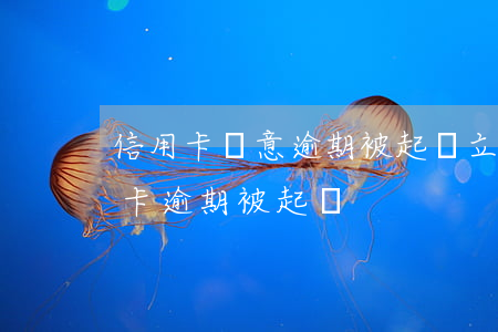 信用卡惡意逾期被起訴立案(收到短信說信用卡逾期被起訴)