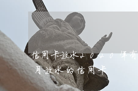 信用卡放水2020年有逾期(2021年8月放水的信用卡)