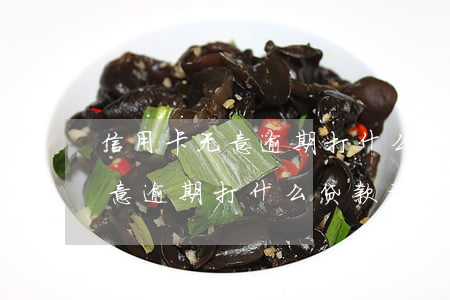 信用卡无意逾期打什么贷款证明-信用卡无意逾期打什么贷款证明呢