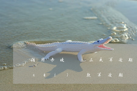 信用卡晚還兩三天算逾期嗎(信用卡3天內(nèi)還款算逾期嗎)