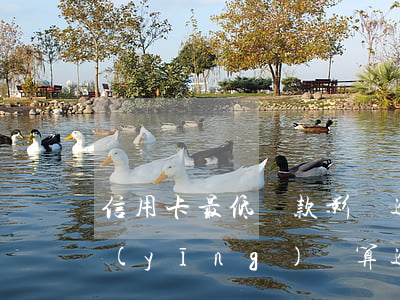 信用卡最低還款影與逾期(信用卡還了最低應(yīng)還算逾期嗎)