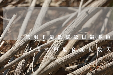 信用卡最低還款日最多逾期幾天-信用卡最低還款日最多逾期幾天怎么辦