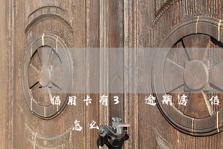 信用卡有3條逾期房貸(信用卡有3條逾期房貸怎么樣)