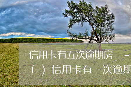 信用卡有五次逾期房貸-辦理房貸時(shí)信用卡有幾次逾期