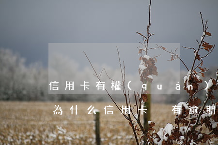信用卡有權(quán)利?？▎釠]有逾期 為什么信用卡沒有逾期被停了?