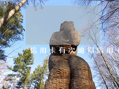 信用卡有次逾期(信用卡有次逾期怎么辦)