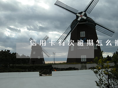 信用卡有次逾期怎么辦