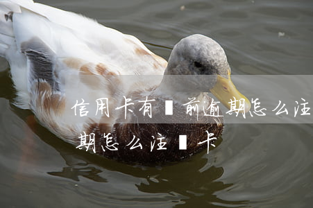 信用卡有當前逾期怎么注銷 信用卡有當前逾期怎么注銷卡