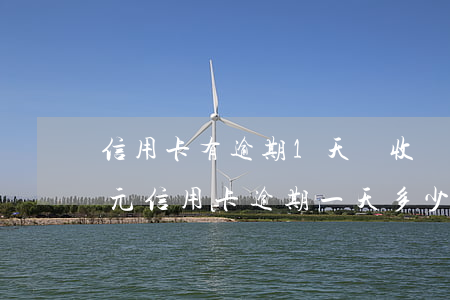 信用卡有逾期1天還收費(fèi)用(一萬元信用卡逾期一天多少錢)