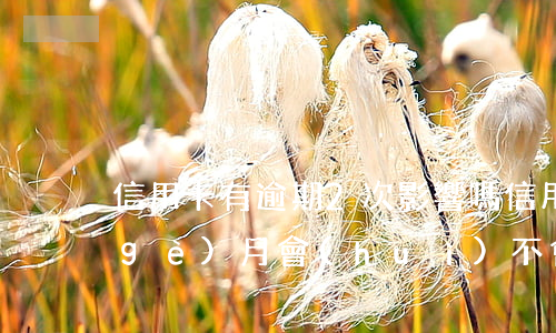 信用卡有逾期2次影響嗎(信用卡逾期2個(gè)月會(huì)不會(huì)很嚴(yán)重)