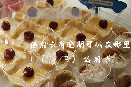 信用卡有逾期可以在哪里辦理 有逾期能辦哪個(gè)信用卡