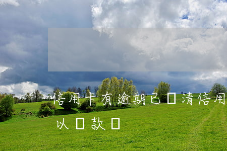 信用卡有逾期已還清(信用卡有逾期已還清可以貸款嗎)