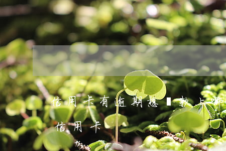 信用卡有逾期想貸款上哪里(征信逾期能下的信用卡)