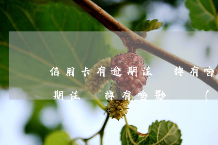信用卡有逾期注銷掉有啥影響-信用卡有逾期注銷掉有啥影響沒(méi)