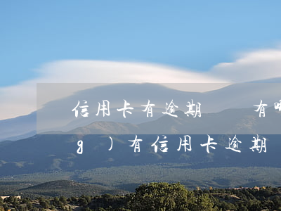 信用卡有逾期記錄有哪些影響(曾經(jīng)有信用卡逾期記錄影響房貸嗎)