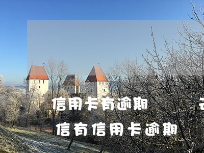 信用卡有逾期記錄該去找誰(shuí)(征信有信用卡逾期記錄)