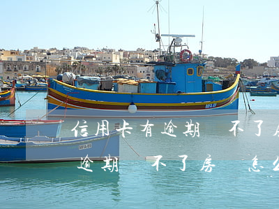 信用卡有逾期辦不了房貸怎么辦-信用卡有逾期辦不了房貸怎么辦
