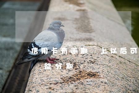 信用卡有逾期還上以后可以分期嗎(逾期過后還能分期?)
