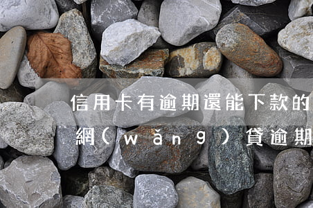 信用卡有逾期還能下款的網(wǎng)貸(網(wǎng)貸逾期還了能申請(qǐng)信用卡嗎)