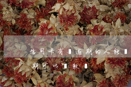 信用卡有過逾期的人能貸款嗎-有信用卡逾期可以貸款嗎