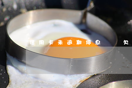 信用卡未逾期停息掛帳(欠信用卡停息掛賬)