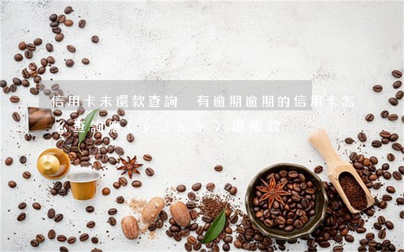 信用卡未還款查詢沒有逾期(逾期的信用卡怎么查詢應(yīng)還賬款)