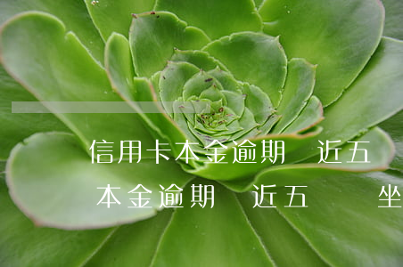 信用卡本金逾期將近五萬會坐牢嗎-信用卡本金逾期將近五萬會坐牢嗎知乎