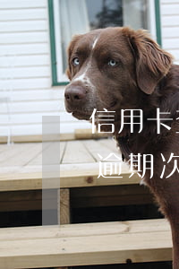 信用卡查詢逾期次數(shù)(信用卡查詢逾期次數(shù)怎么查詢)